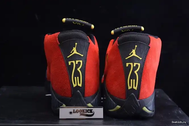 One Kick Challenge Retro 14 654459-670 Red Jordan Air 0704